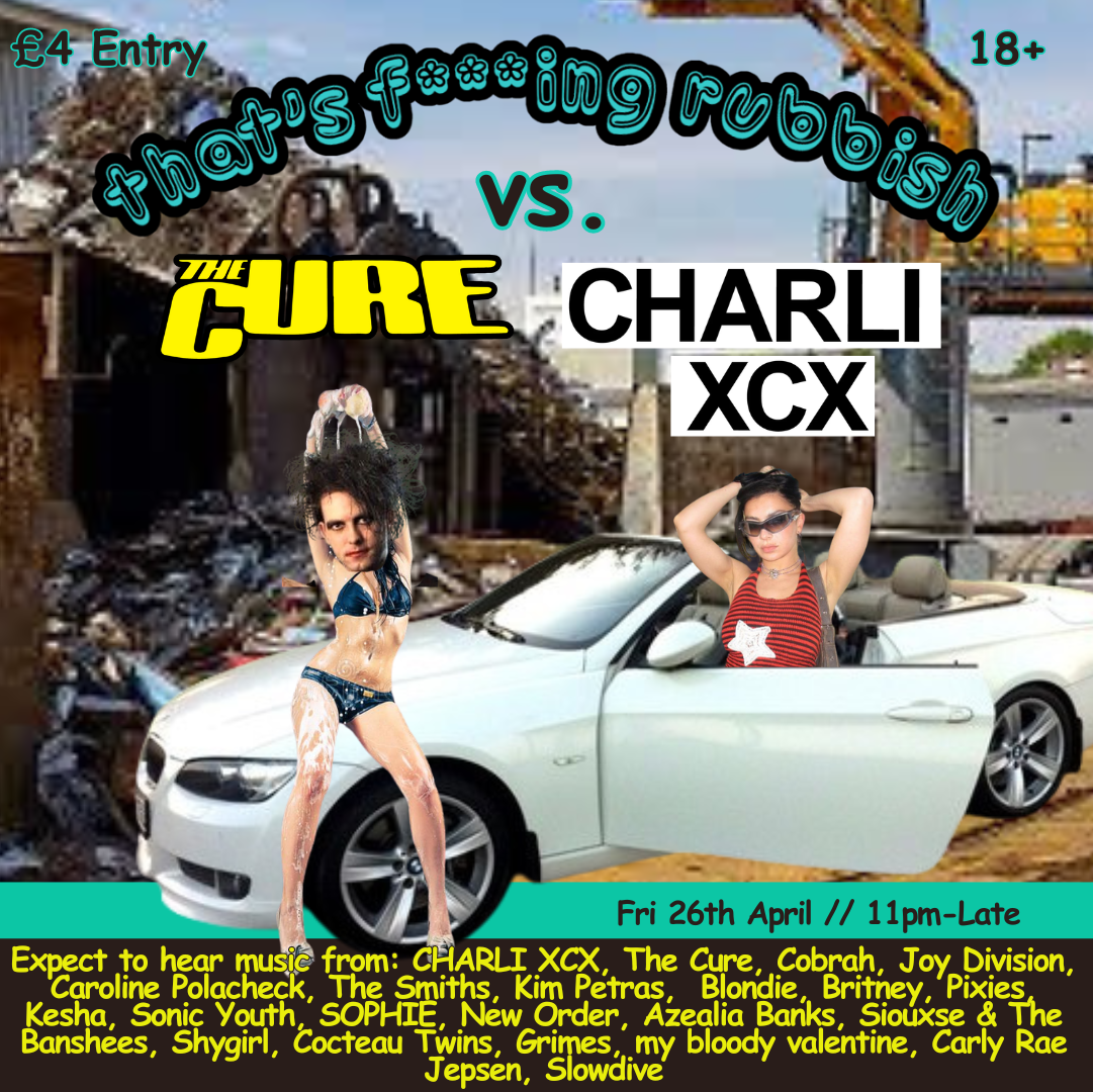 that’s f***ing rubbish- the cure vs charli xcx