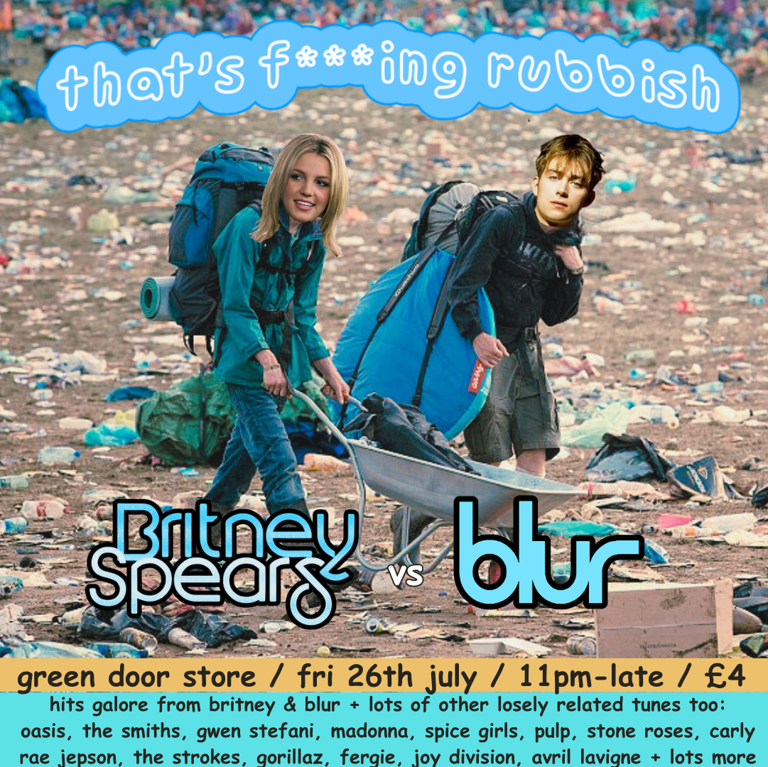 that’s f***ing rubbish- britney vs blur