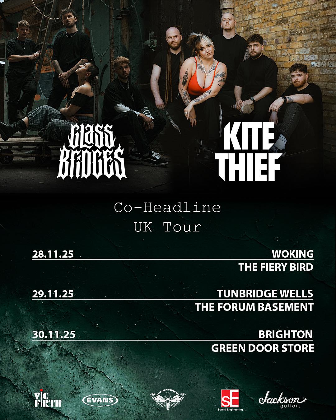 Glass Bridges x Kite Thief (co-headline tour)