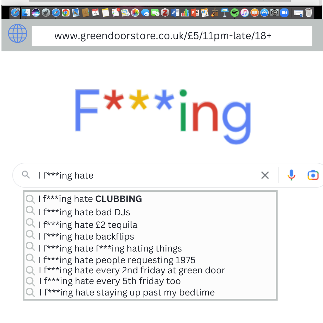 i f***ing h8 clubbing