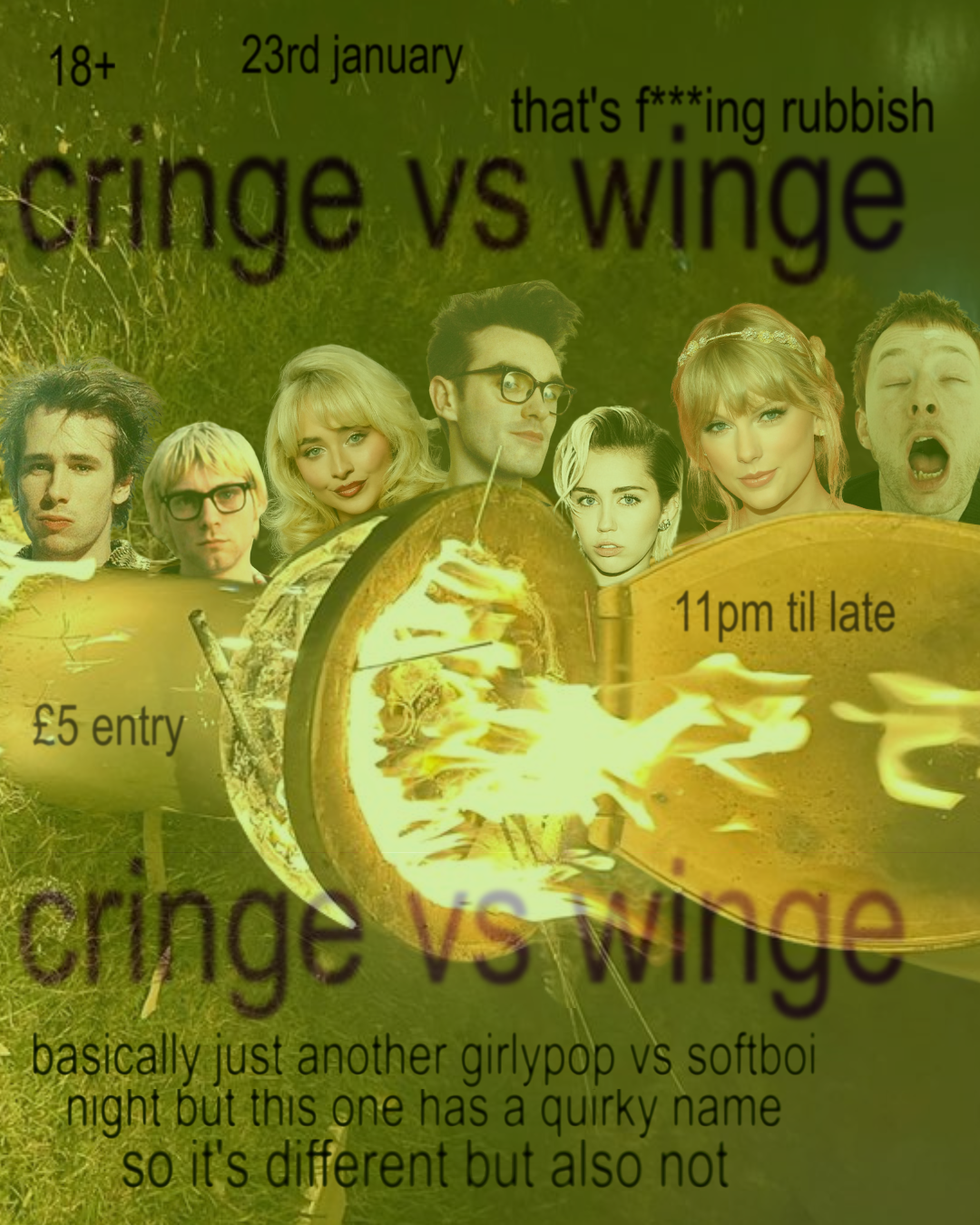 that’s f***ing rubbish – cringe vs winge