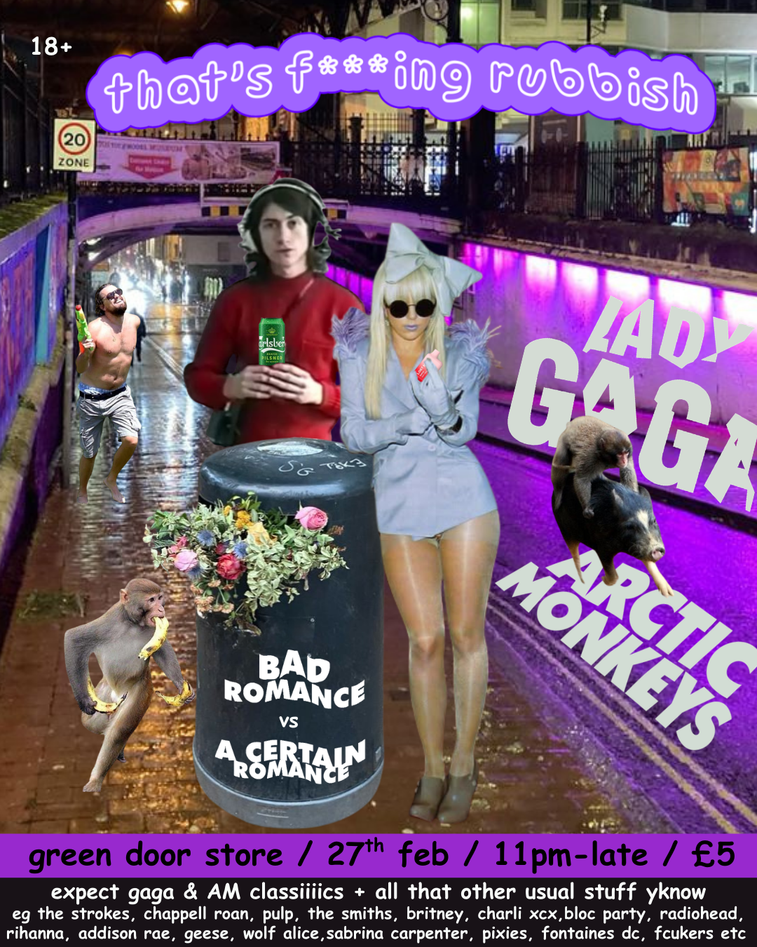 that’s f***ing rubbish – lady gaga vs arctic monkeys